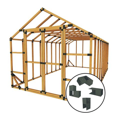 sturdy metal brackets to build sheds|10x20 shed with floor.